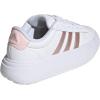 imageadidas Womens Grand Court Platform Sneakers Shoes Casual  WhiteWhiteSandy Pink MetSandy Pink
