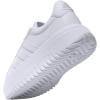 imageadidas Womens Grand Court Platform Sneakers Shoes Casual  WhiteWhiteWhiteCrystal White