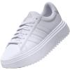 imageadidas Womens Grand Court Platform Sneakers Shoes Casual  WhiteWhiteWhiteCrystal White