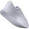 imageadidas Womens Grand Court Platform Sneakers Shoes Casual  WhiteWhiteWhiteCrystal White