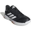 imageadidas Womens Ligra 8 Indoor SneakerBlackWhiteWhite