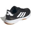 imageadidas Womens Ligra 8 Indoor SneakerBlackWhiteWhite