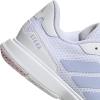 imageadidas Womens Ligra 8 Indoor SneakerCloud White Violet Tone Clear Pink