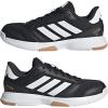 imageadidas Womens Ligra 8 Indoor SneakerCore Black Cloud White Cloud White
