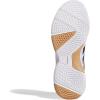 imageadidas Womens Ligra 8 Indoor SneakerWhiteBlackWhite