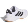 imageadidas Womens Ligra 8 Indoor SneakerWhiteBlackWhite