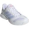 imageadidas Womens Ligra 8 Indoor SneakerWhiteViolet ToneClear Pink