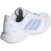 imageadidas Womens Ligra 8 Indoor SneakerWhiteViolet ToneClear Pink