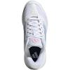 imageadidas Womens Ligra 8 Indoor SneakerWhiteViolet ToneClear Pink