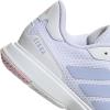 imageadidas Womens Ligra 8 Indoor SneakerWhiteViolet ToneClear Pink