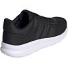imageadidas Womens Lite Racer 40 SneakerBlackBlackIron Metallic
