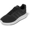 imageadidas Womens Lite Racer 40 SneakerBlackBlackIron Metallic