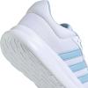 imageadidas Womens Lite Racer 40 SneakerWhiteWhiteBlue