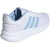 imageadidas Womens Lite Racer 40 SneakerWhiteWhiteBlue