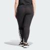 imageadidas Womens Loungewear Essentials HighWaisted Logo LeggingsBlackWhite