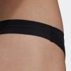 imageadidas Womens Micro Flex Thong Panty Underwear2x Black Forge Iron