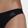 imageadidas Womens Micro Flex Thong Panty Underwear2x Black Forge Iron