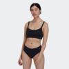 imageadidas Womens Micro Flex Wireless Seamless Lounge BraBlackForge Iron