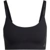 imageadidas Womens Micro Flex Wireless Seamless Lounge BraBlackForge Iron
