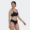 imageadidas Womens Micro Flex Wireless Seamless Lounge BraBlackForge Iron