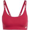 imageadidas Womens Micro Flex Wireless Seamless Lounge BraBurgundy