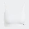 imageadidas Womens Micro Flex Wireless Seamless Lounge BraWhite