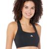 imageadidas Womens Powerimpact Training Mediumsupport BraBlackWhite