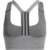 imageadidas Womens Powerimpact Training Mediumsupport BraDark Grey Heather