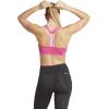 imageadidas Womens Powerimpact Training Mediumsupport BraSemi Lucid FuchsiaWhite