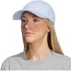 imageadidas Womens Saturday Baseball Cap  Adjustable Cotton Hat Athletic Relaxed Fit DISCONTINUEDBlue DawnWonder Quartz Beige