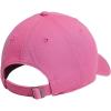 imageadidas Womens Saturday Baseball Cap  Adjustable Cotton Hat Athletic Relaxed Fit DISCONTINUEDPreloved Fuchsia PinkWhite