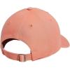 imageadidas Womens Saturday Baseball Cap  Adjustable Cotton Hat Athletic Relaxed Fit DISCONTINUEDSemi Coral Fusion PinkWhite20