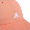 imageadidas Womens Saturday Baseball Cap  Adjustable Cotton Hat Athletic Relaxed Fit DISCONTINUEDSemi Coral Fusion PinkWhite20
