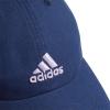 imageadidas Womens Saturday Baseball Cap  Adjustable Cotton Hat Athletic Relaxed Fit DISCONTINUEDTech Indigo Blue Purple Tint
