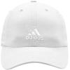 imageadidas Womens Saturday Baseball Cap  Adjustable Cotton Hat Athletic Relaxed Fit DISCONTINUEDWhite