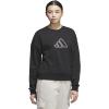 imageadidas Womens Seasonal Essentials Pearls Graphic SweatshirtBlack