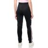 imageadidas Womens Sereno Cut 3Stripes Slim Tapered PantsBlackClear Pink