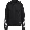 imageadidas Womens Sportswear Future Icon 3stripes Hooded TracktopBlack