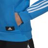 imageadidas Womens Sportswear Future Icon 3stripes Hooded TracktopBright Blue