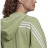 imageadidas Womens Sportswear Future Icon 3stripes Hooded TracktopMagic Lime