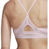 imageadidas Womens Standard Training Light Support Good Level Bra PaddedClear Pink