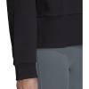 imageadidas Womens Studio Fleece SweatshirtBlackWhite