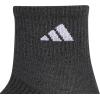 imageadidas Womens Superlite Quarter Socks 6Pack Durable Lightweight Athletic Breathable with Compression Arch SupportBlackPulse Lilac PurpleWhite