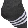 imageadidas Womens Superlite Quarter Socks 6Pack Durable Lightweight Athletic Breathable with Compression Arch SupportBlackPulse Lilac PurpleWhite