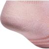 imageadidas Womens Superlite Quarter Socks 6Pack Durable Lightweight Athletic Breathable with Compression Arch SupportWarm Clay PinkWonder BeigeWhite