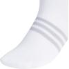 imageadidas Womens Superlite Quarter Socks 6Pack Durable Lightweight Athletic Breathable with Compression Arch SupportWhiteBlue BurstClear Onix Grey