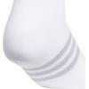 imageadidas Womens Superlite Quarter Socks 6Pack Durable Lightweight Athletic Breathable with Compression Arch SupportWhiteBlue BurstClear Onix Grey