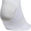 imageadidas Womens Superlite Quarter Socks 6Pack Durable Lightweight Athletic Breathable with Compression Arch SupportWhiteClear Onix GreyWarm Clay Pink