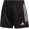 imageadidas Womens Tiro 23 ShortsBlackClear Pink