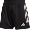 imageadidas Womens Tiro 23 ShortsBlackClear Pink